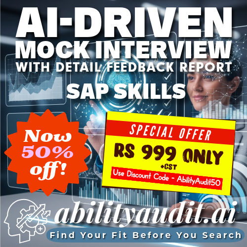 SAP Skills - AI-driven mock interview with detail feedback report