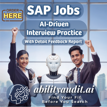 AI-driven interview practice for SAP Job with abilityaudit.ai.
